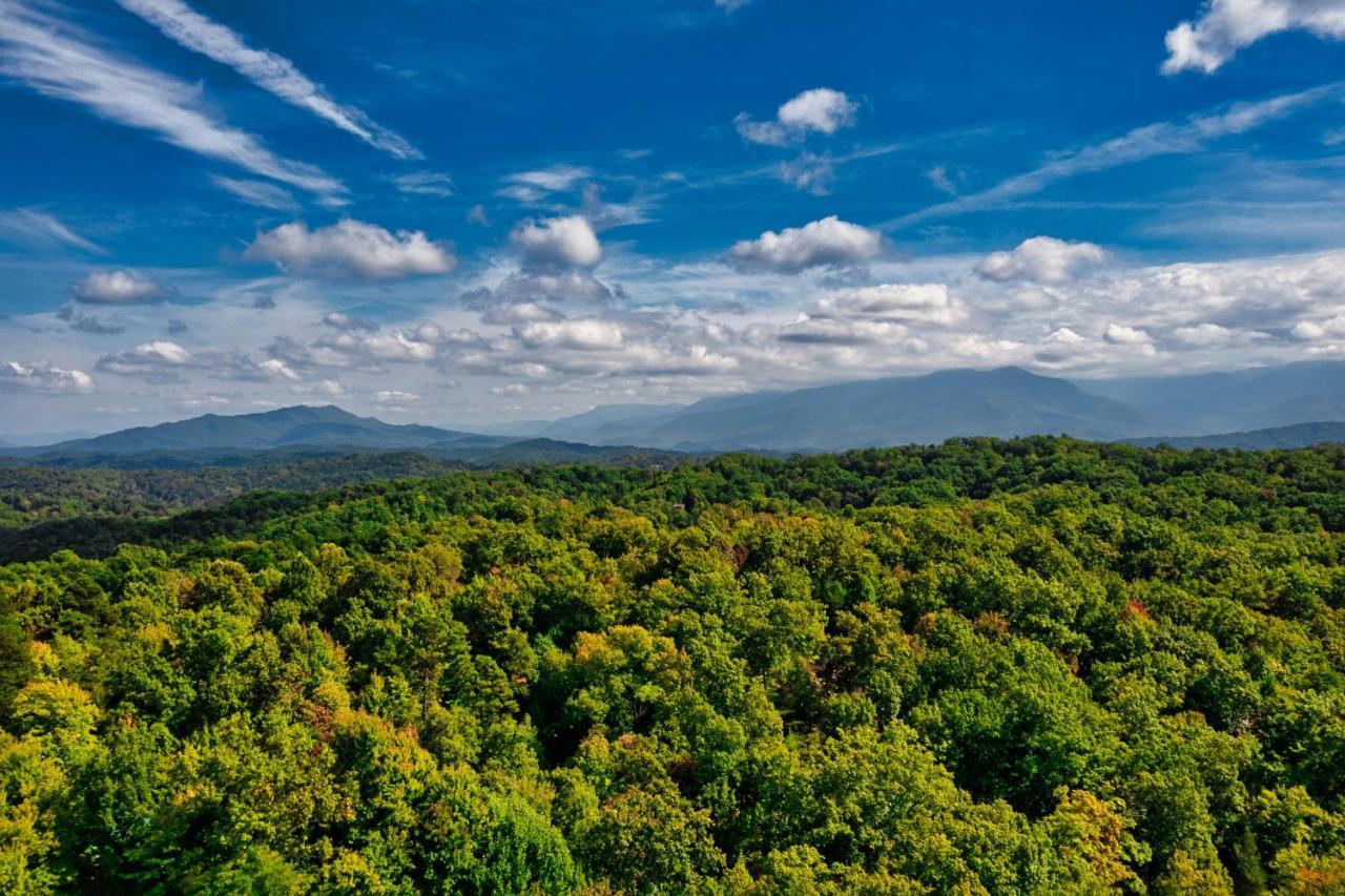 5Bd5B Escape Cabin With 2 Hottubs, Thtr &Game Rm,1Mi To The Parkway! 4Mi To Dollywood - Spring Deal Pigeon Forge Ngoại thất bức ảnh